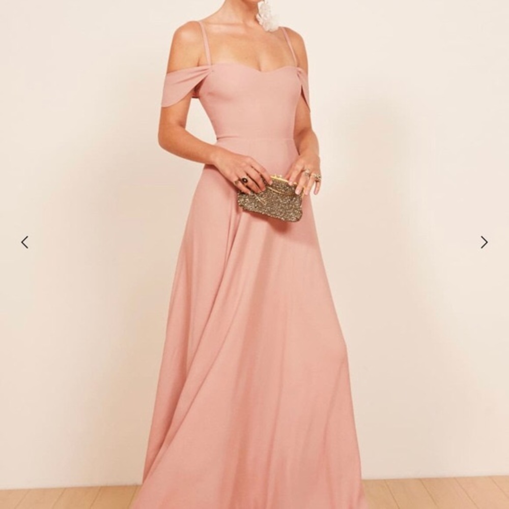 Reformation Poppy Dress Worn Once Size 8